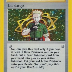 Lt. Surge - 17/132 - 1st Edition (Holo)