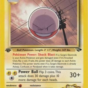 Lt. Surge's Electrode - 52/132 - 1st Edition