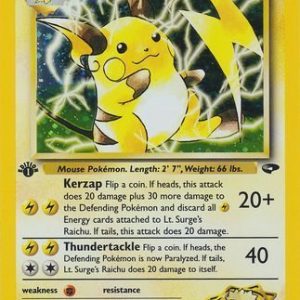 Lt. Surge's Raichu - 11/132 - 1st Edition (Holo)
