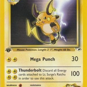 Lt. Surge's Raichu - 28/132 - 1st Edition