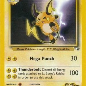 Lt. Surge's Raichu - 28/132