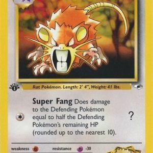 Lt. Surge's Raticate - 51/132 - 1st Edition