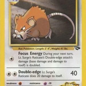 Lt. Surge's Raticate - 53/132