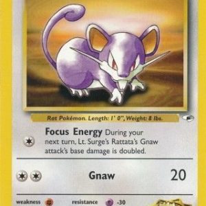 Lt. Surge's Rattata - 82/132