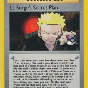 Lt. Surge's Secret Plan - 107/132 - 1st Edition