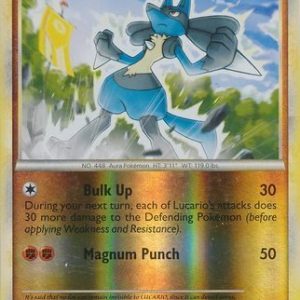 Lucario - 19/95 - Reverse