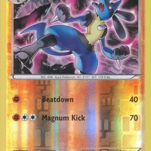 Lucario - 47/124 - Reverse
