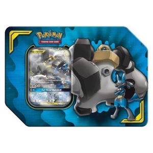 Lucario & Melmetal GX tin box.