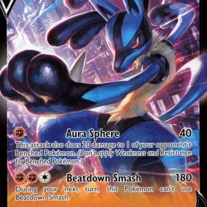 Lucario V - 027/073 - Non Holo