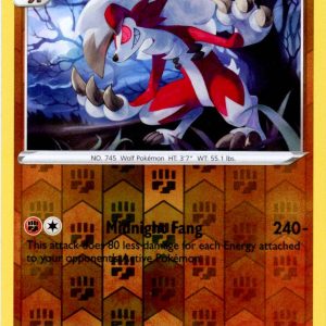 Lycanroc - 074/159 - Reverse