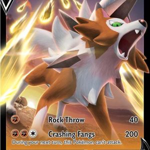 Lycanroc V - SWSH199 - Pokemon Sword & Shield promo