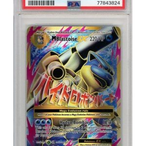 M Blastoise EX 102/108 PSA 10