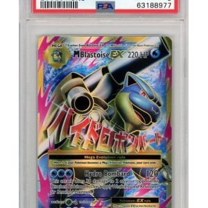 M Blastoise EX 102/108 PSA 9