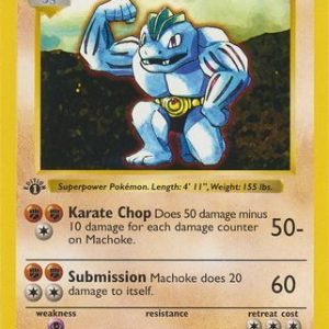 Machoke - 34/102 - 1st Edition