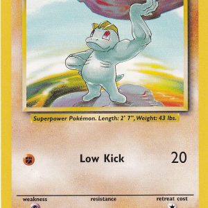 Machop - 52/102 - 4th Print