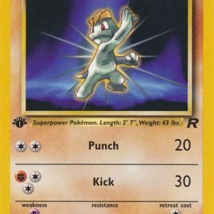 Machop - 59/82 - 1st Edition