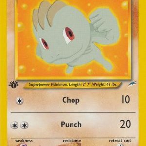 Machop - 73/105 - 1st Edition