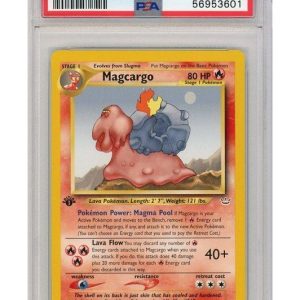 Magcargo 33/64 1st Edition PSA 9