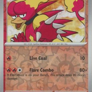 Magmar - 126/165 - Reverse