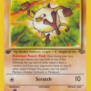 Mankey - 55/64 - 1st Edition