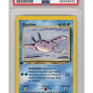 Mantine 64/111 1st Edition PSA 9