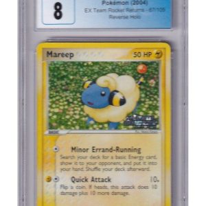 Mareep 67/109 Reverse Foil CGC 8