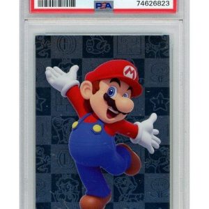 Mario (Panini Super Mario) 163  PSA 9
