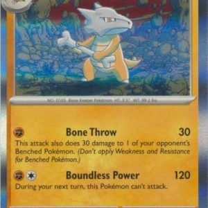 Marowak - 105/165 (Holo)