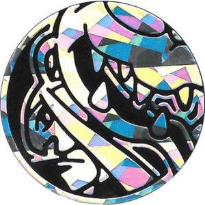 Mega Mawile Pokemon mønt (Sølv - Cracked Ice Holo) - Almindelig