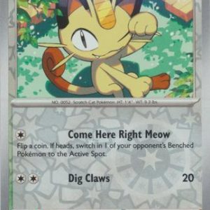 Meowth - 052/165 - Reverse