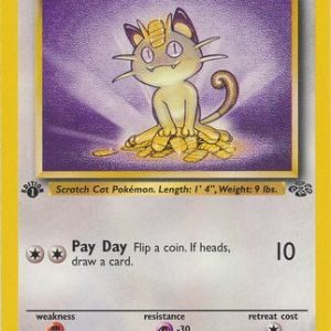 Meowth - 56/64 - 1st Edition