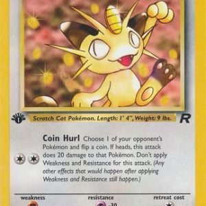 Meowth - 62/82 - 1st Edition
