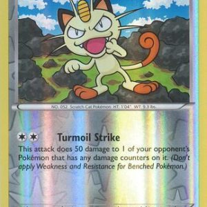 Meowth - 74/124 - Reverse