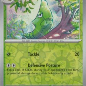 Metapod - 011/165 - Reverse
