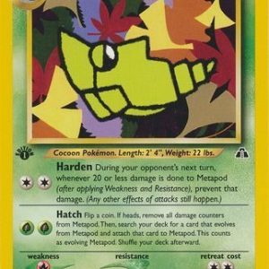 Metapod - 42/75 - 1st Edition