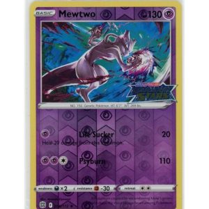 Mewtwo - 056/172 - Reverse - Brilliant Stars Stamp - Sealed