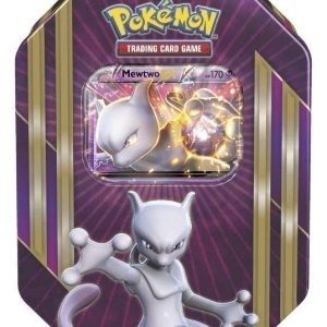 Mewtwo EX Triple Power Tin Box.