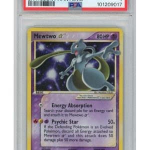 Mewtwo * (Gold Star) 103/110 PSA 1