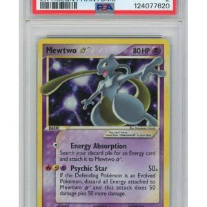 Mewtwo * (Gold Star) 103/110 PSA 2