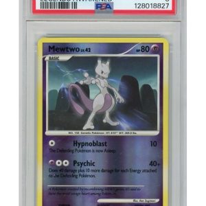 Mewtwo LV. 42 11/146 Reverse Foil PSA 8