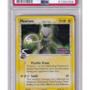 Mewtwo &delta; 24/110 Reverse Foil PSA 9