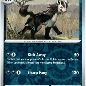 Mightyena - 106/162 - Reverse