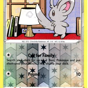 Minccino - 124/172 - Reverse