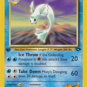 Misty's Dewgong - 54/132 - 1st Edition