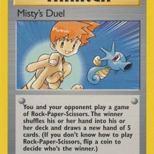 Misty's Duel - 123/132 - 1st Edition