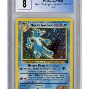 Misty's Golduck 12/132 CGC 8
