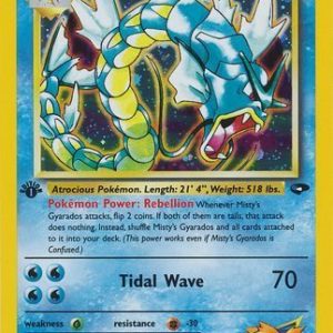 Misty's Gyarados - 13/132 - 1st Edition (Holo)