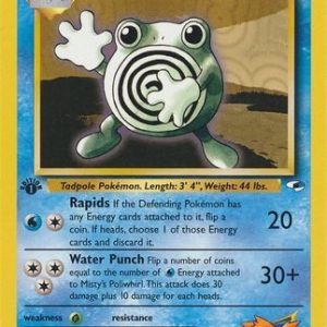 Misty's Poliwhirl - 53/132 - 1st Edition