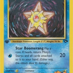 Misty's Staryu - 92/132 - 1st Edition