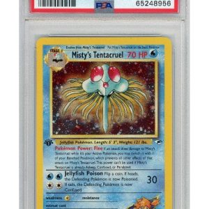 Misty's Tentacruel 10/132 1st Edition PSA 9